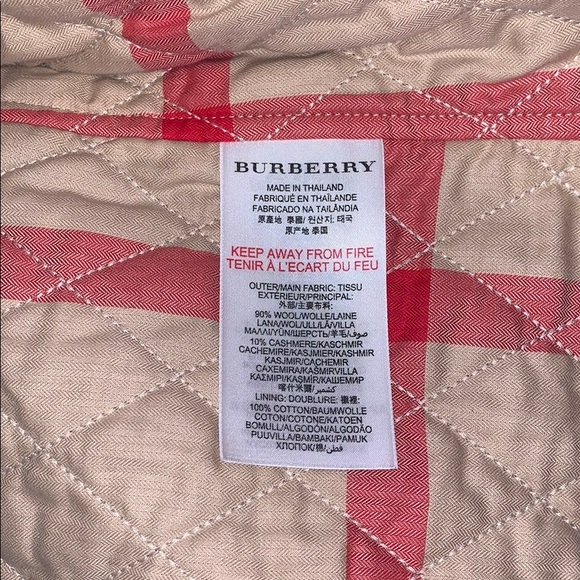 NWOT Burberry wool peacoat - Picture 6 of 8